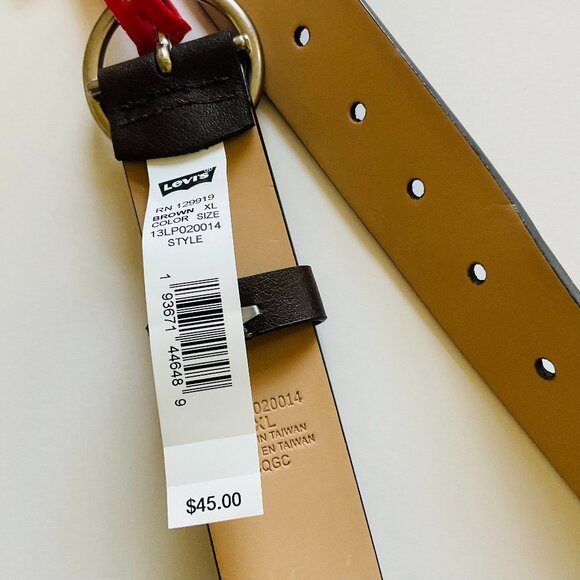 LEVIS Men's Casual Belt NWT Size XL - Picture 2 of 4